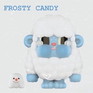 *RARE* Cry Baby Monster Tears Figurine FROSTY CANDY ☃️- Pop Mart 100% Authentic